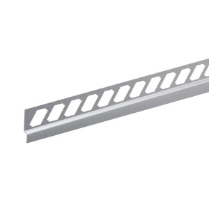 AQUA-KEIL WAND, Edelstahl, schwarz matt, beschichtet, linker Anschlag, 8mm/32mm/1,48m