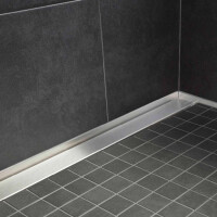 DIBA-LINE 2.0 Linienentwässerungskörper, Edelstahl, ohne Rostabdeckung, 54mm/1,1m