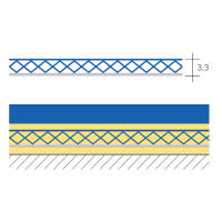 PERMAT, 0,97m x 0,62m