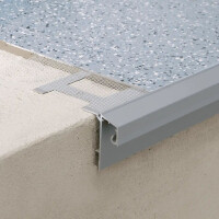BALKON-BP, Aluminium, edelstahlmetallic, beschichtet, 2,5m