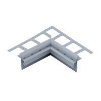BALKON-Drainviertelkreis Außenecke 135°, Aluminium, altkupferbraun, beschichtet
