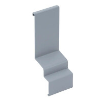 BALKON-Drainkiesleiste-Verbinder, Aluminium, altkupferbraun, beschichtet, 60mm