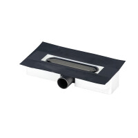 DISK FLEX-LINE Höhe 75mnm, Ablauf links/rechts