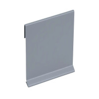 BALKON-Kiesleiste Verbinder, Edelstahl, natur, gebürstet, 100mm