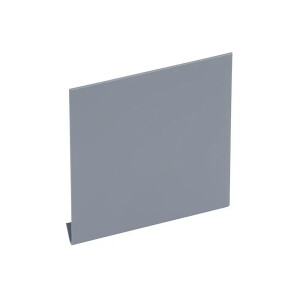 BALKON-Abdeckwinkel Plus Verbinder Aluminium. braun 125,0 mm