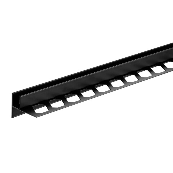 Edelstahl schwarz