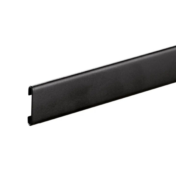 Edelstahl schwarz