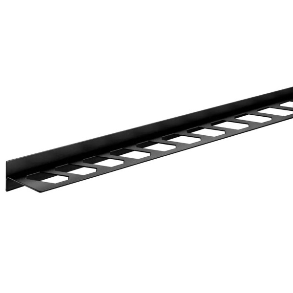 Edelstahl schwarz